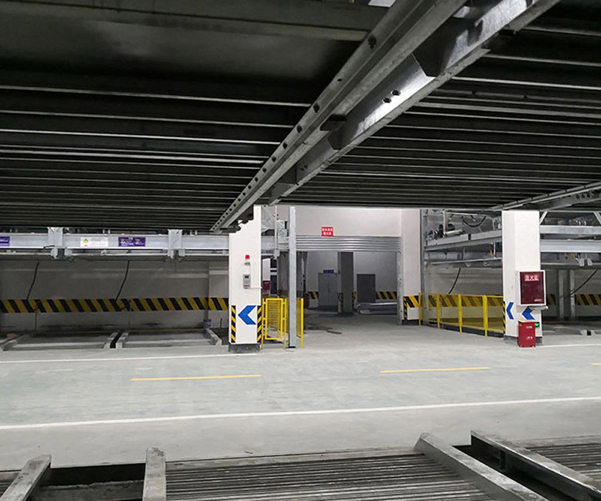 西區升降式機械停車位過驗收