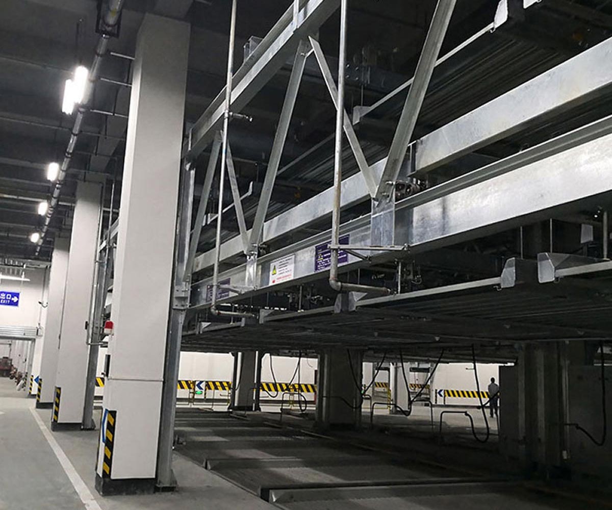 華鎣雙層升降橫移式機械立體車庫回購