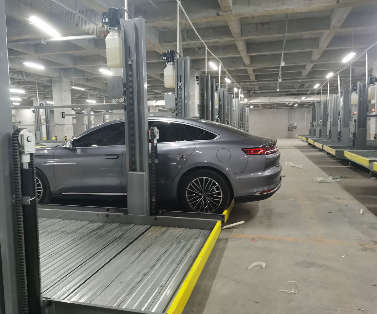 小區(qū)兩柱升降式停車(chē)寶