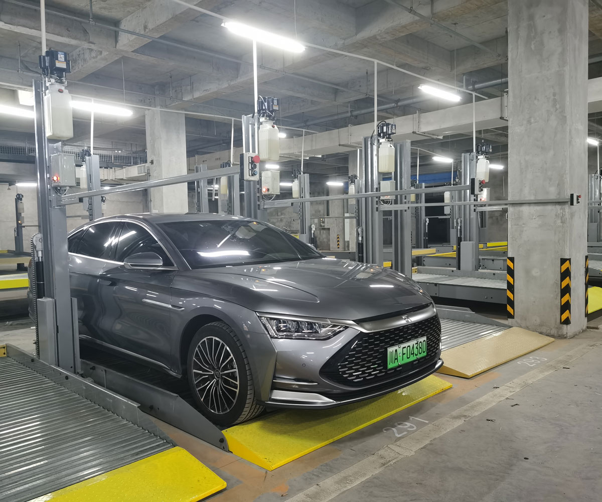 2層簡易升降類立體停車設(shè)備