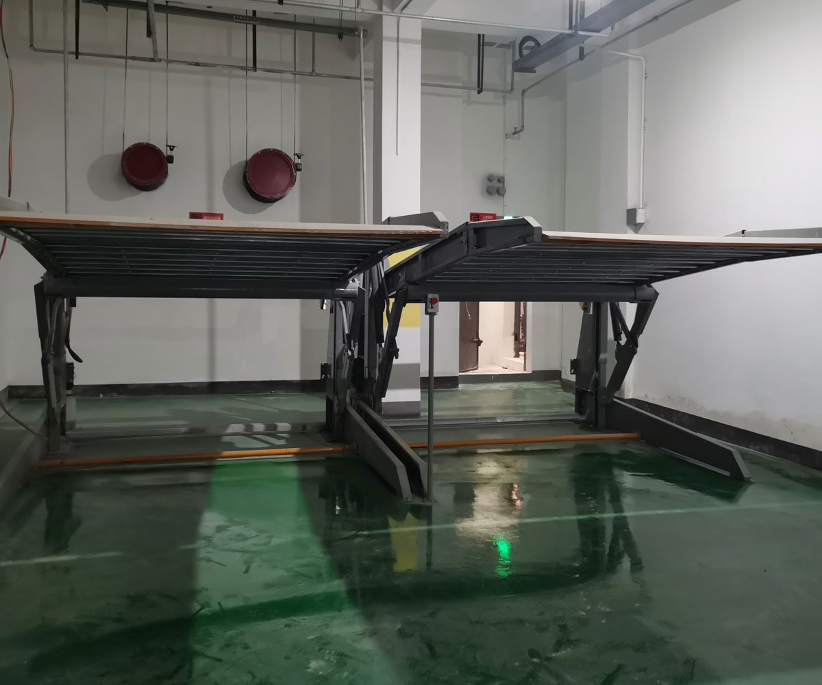 安龍PJS俯仰簡易升降機械式立體車庫設備
