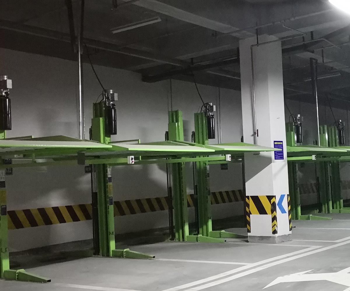南江兩層簡易式立體停車庫