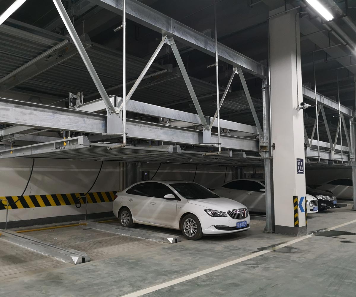 湖北P(pán)SH3三層升降橫移機(jī)械式立體車(chē)庫(kù)設(shè)備