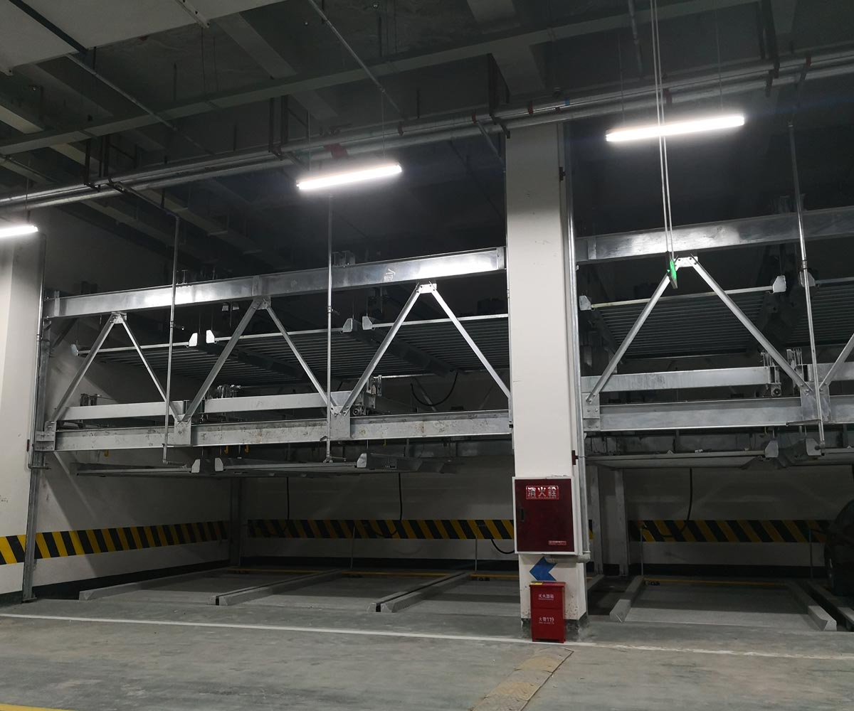 白云四至六層PSH4-6升降橫移機械式立體車庫設備