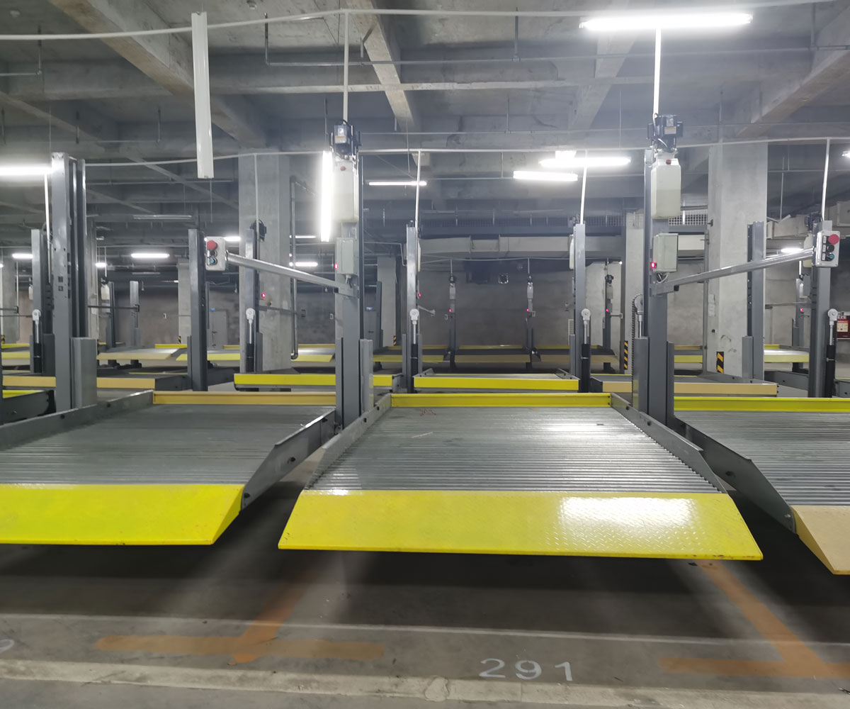 二柱簡易升降機械式立體停車設備